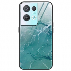 Maskica Oppo Reno 8 Pro Kaljeno Staklo U Boji Mramora