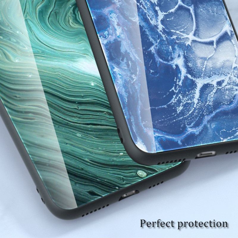 Maskica Oppo Reno 8 Pro Kaljeno Staklo U Boji Mramora