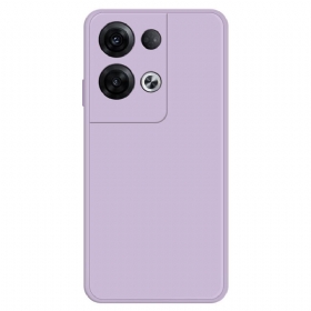 Maskica Oppo Reno 8 Pro Silikonska Unutrašnjost Od Mikrofibre