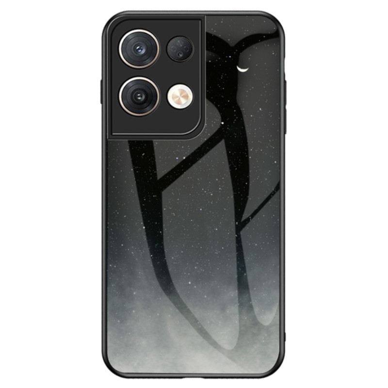 Maskica Oppo Reno 8 Pro Uzorak Od Kaljenog Stakla