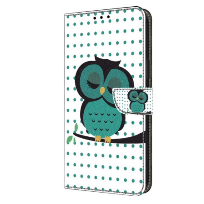 Flip Futrola Oppo A98 5g Maskice Za Mobitele Sova Koja Spava