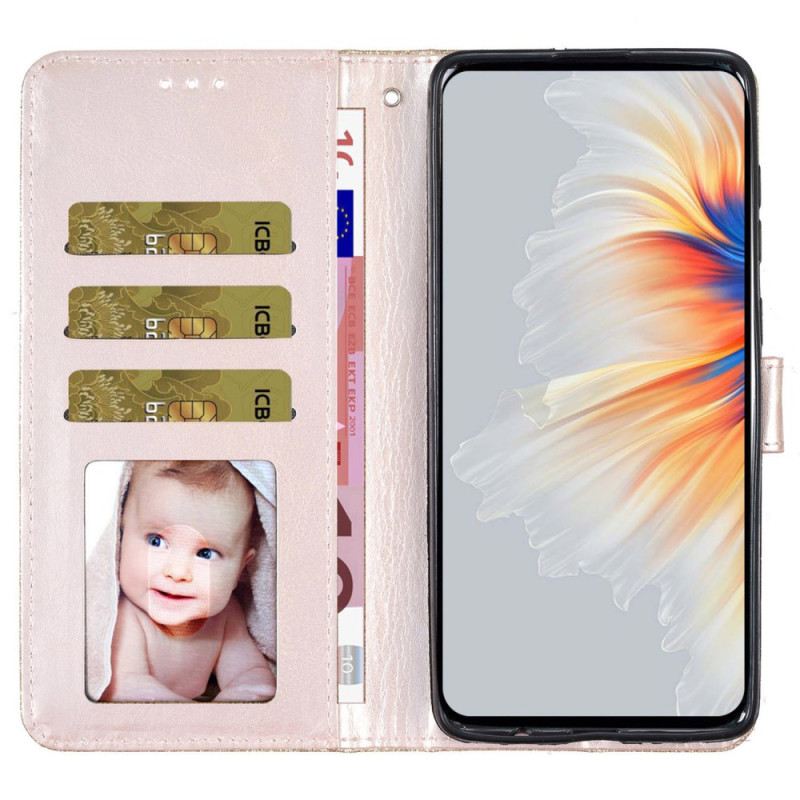 Flip Futrola Oppo A98 5g Šljokice S Remenčićima