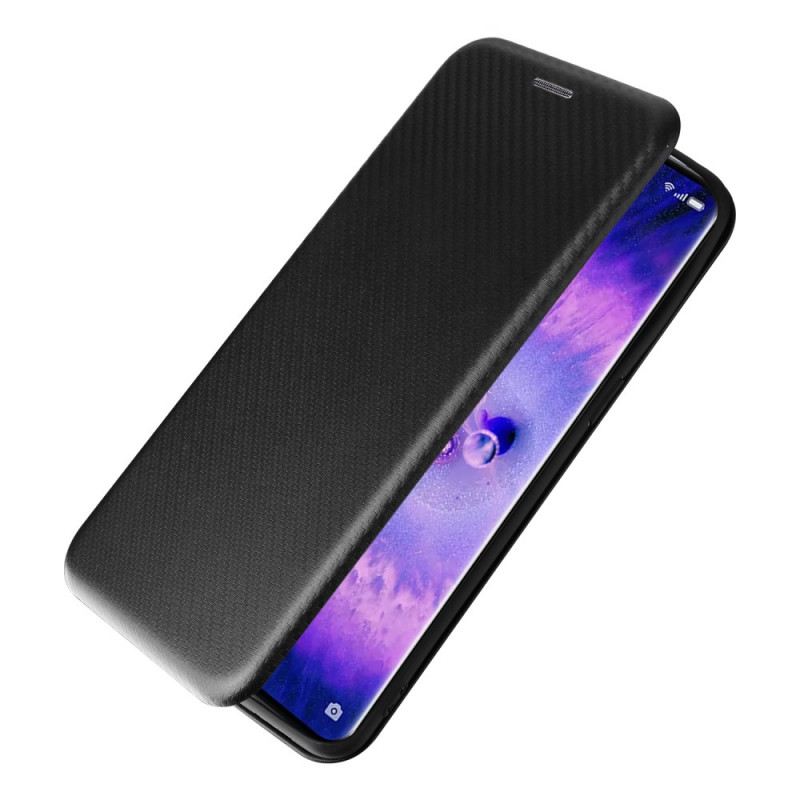 Flip Futrola Oppo Find X5 Pro Kožna Futrola Tekstura Karbonskih Vlakana