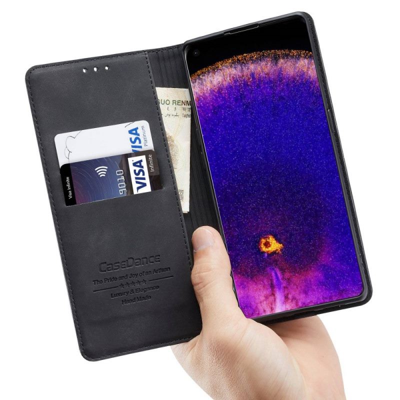 Flip Futrola Oppo Find X5 Pro Kožna Futrola Umetna Koža Casedance