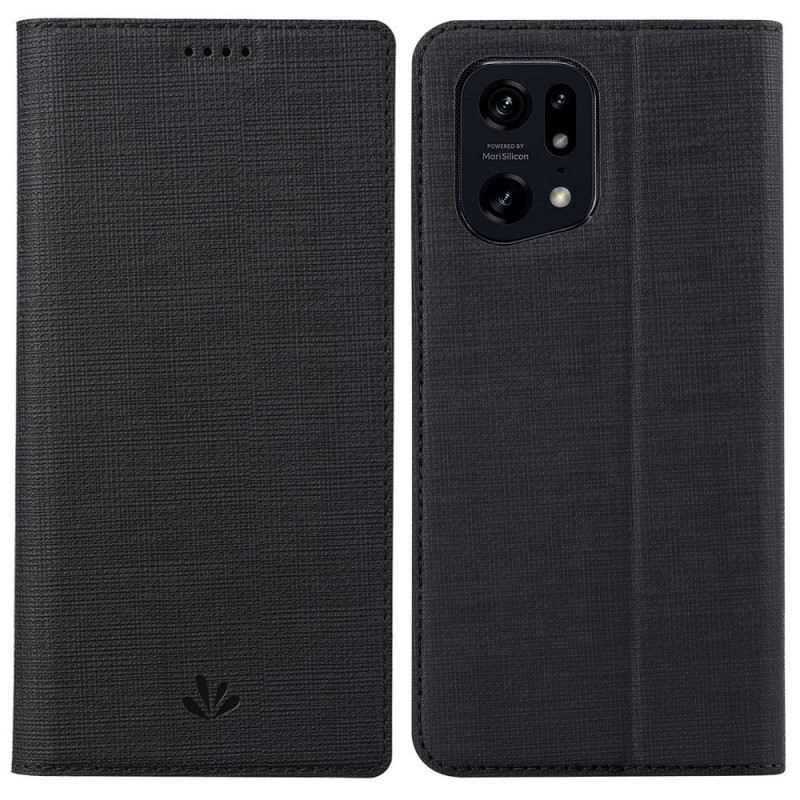 Futrola Oppo Find X5 Pro Tekstura Tkanine Vili