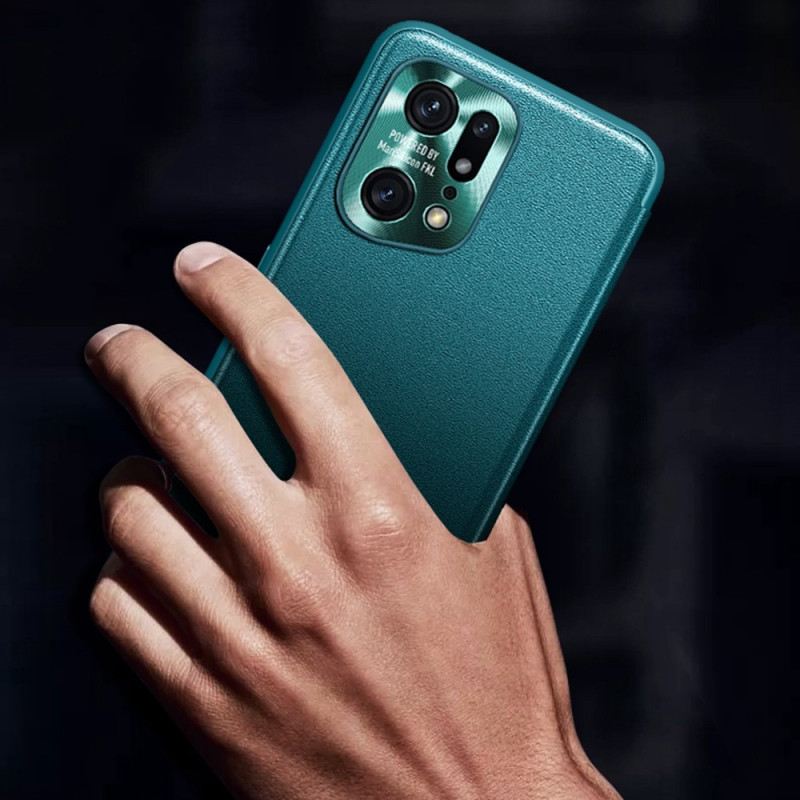 Maskica Oppo Find X5 Pro Umjetna Koža