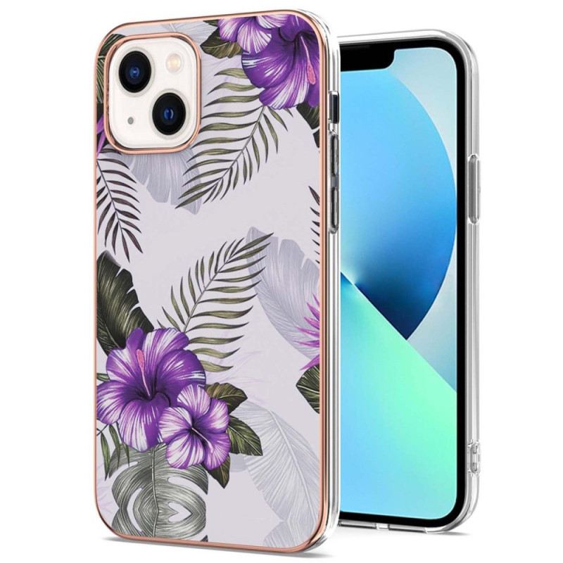 Maskica iPhone 15 Cvjetni Mramor