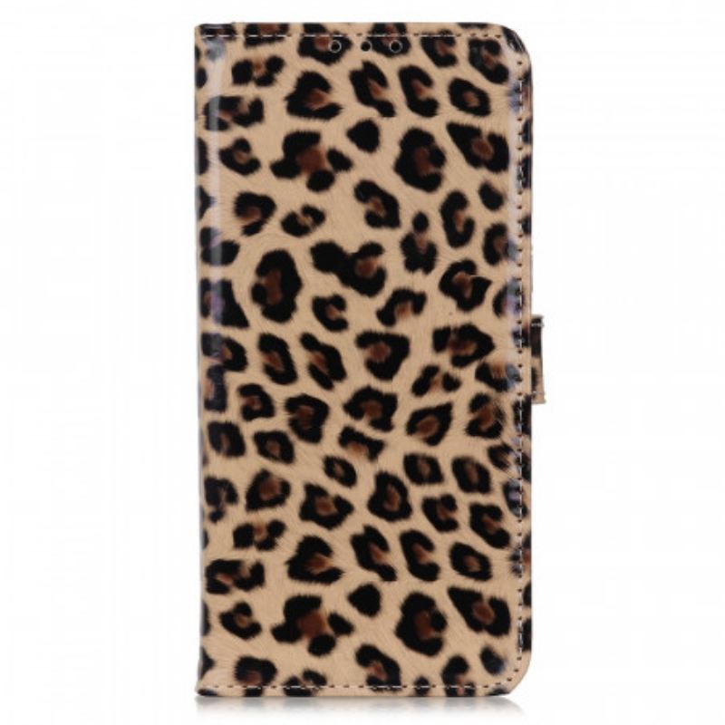 Kožna Futrola Samsung Galaxy A03 Leopard