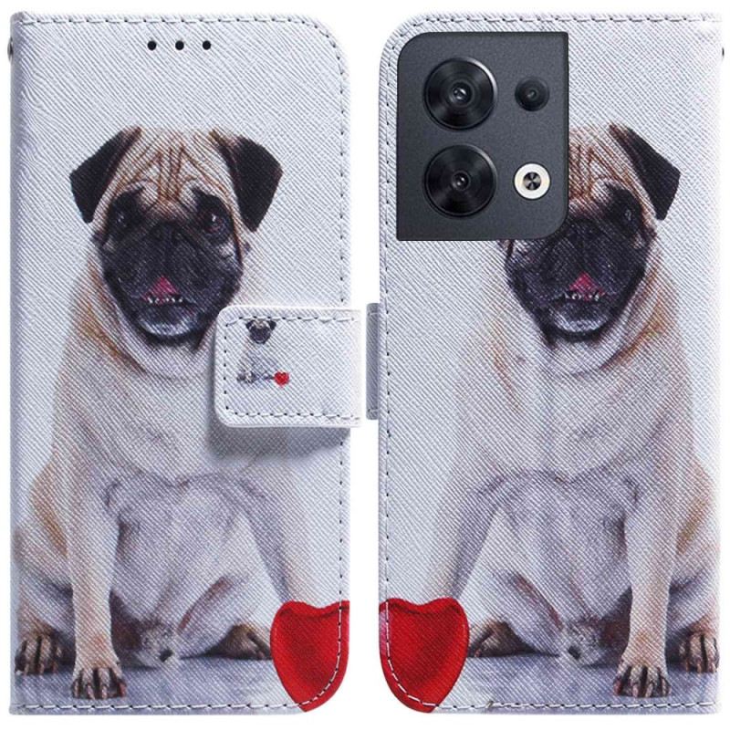 Futrola Oppo Reno 8 Lijepi Mops S Remenom