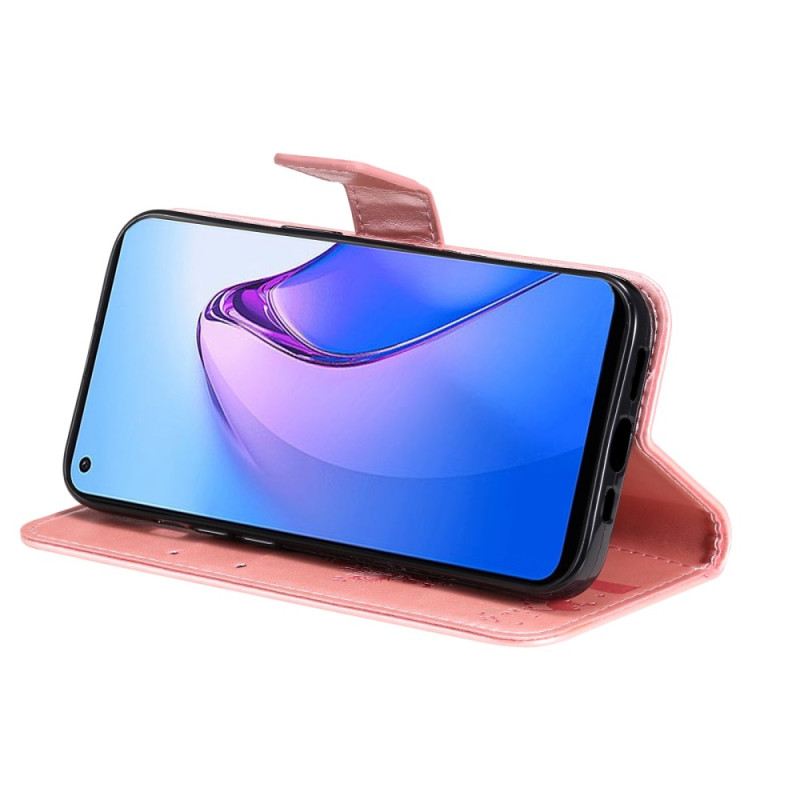 Futrola Oppo Reno 8 Tree And Strappy Cat