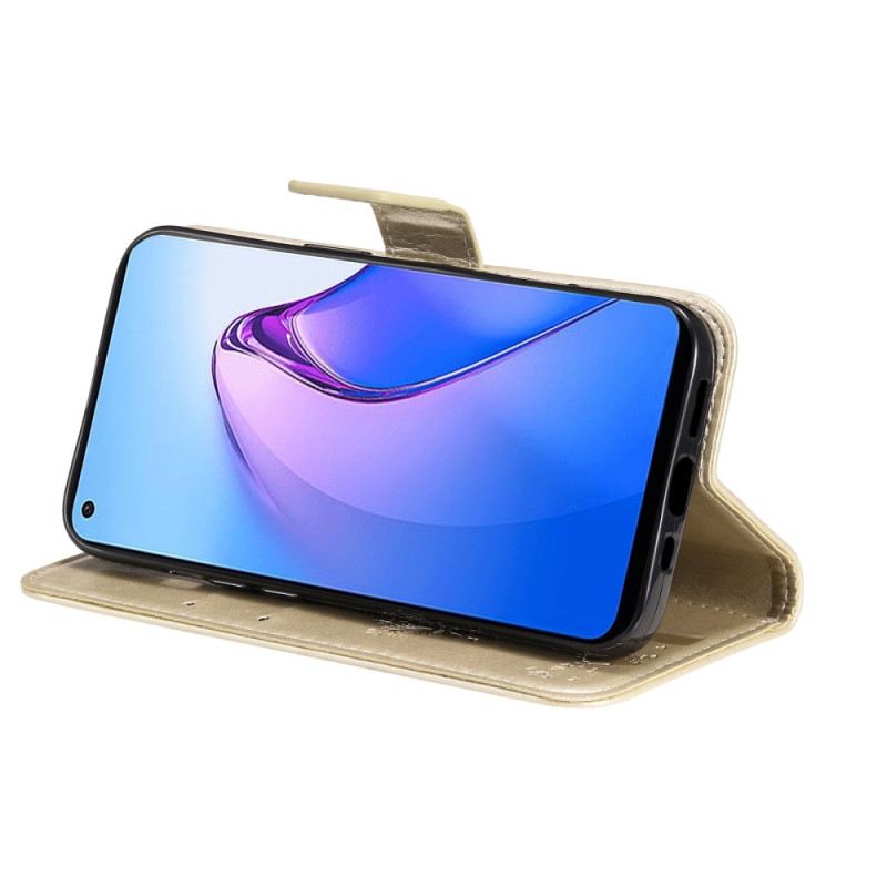 Futrola Oppo Reno 8 Tree And Strappy Cat