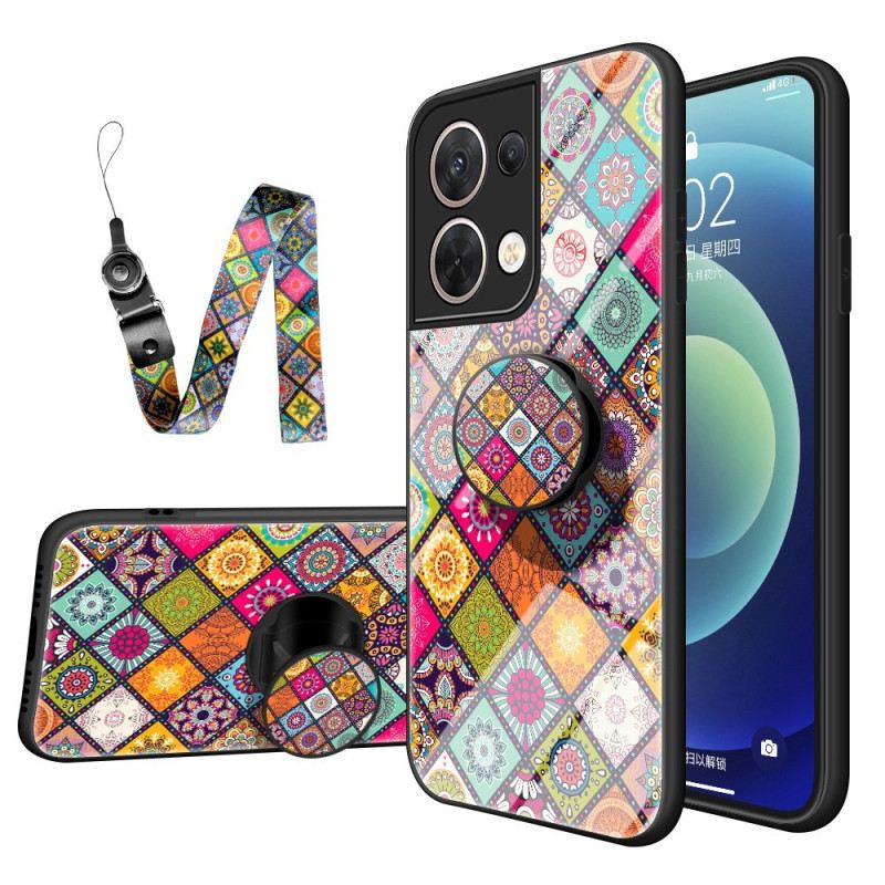 Maskica Oppo Reno 8 Patchwork