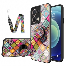 Maskica Oppo Reno 8 Patchwork