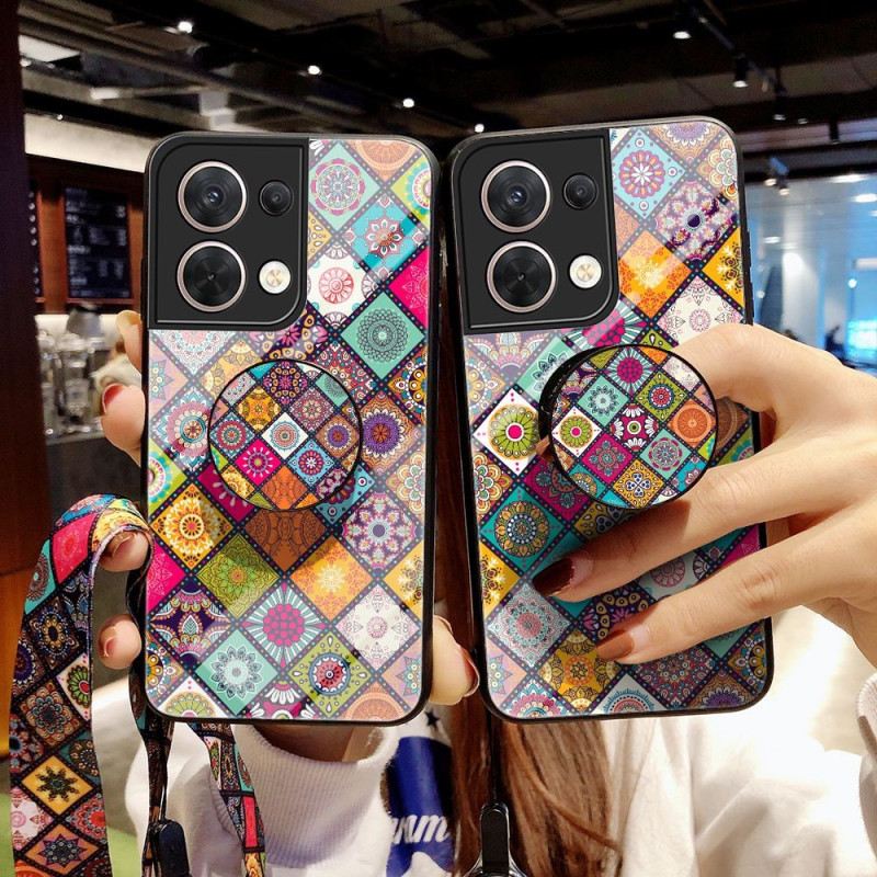 Maskica Oppo Reno 8 Patchwork