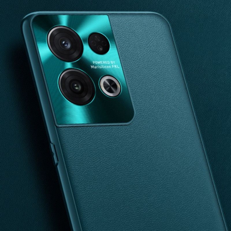 Maskica Oppo Reno 8 Vrhunska Umjetna Koža