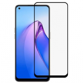 Oppo Reno 8 Kaljeno Staklo. Zaštitno Staklo. Crni Rubovi