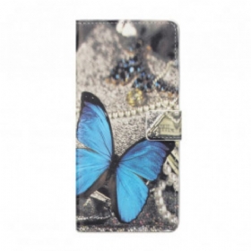 Kožna Futrola Samsung Galaxy A32 Butterfly Prestige Blue