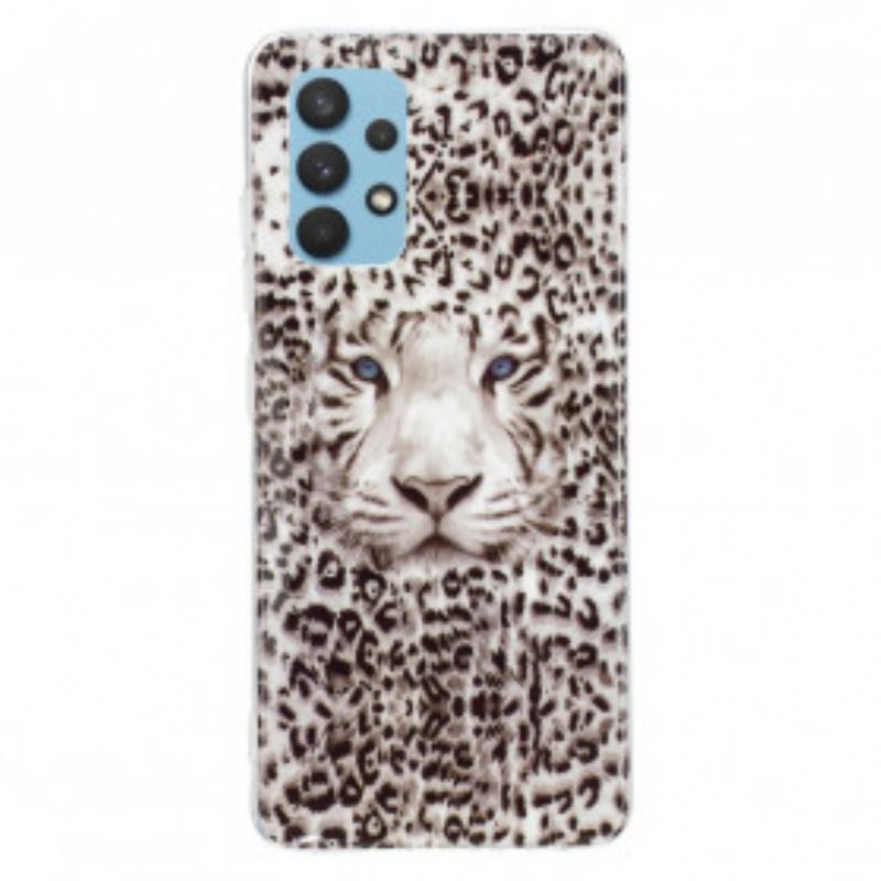 Maskica Samsung Galaxy A32 Leopard Fluorescentno