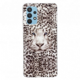 Maskica Samsung Galaxy A32 Leopard Fluorescentno