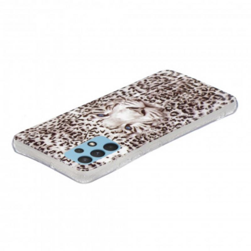 Maskica Samsung Galaxy A32 Leopard Fluorescentno