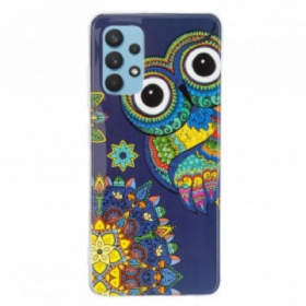 Maskica Samsung Galaxy A32 Mandala Fluorescentne Sove