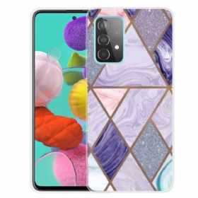 Maskica Samsung Galaxy A32 Promjenjivi Geometrijski Mramor