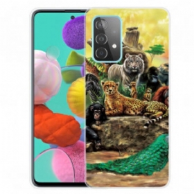 Maskica Samsung Galaxy A32 Safari Životinje