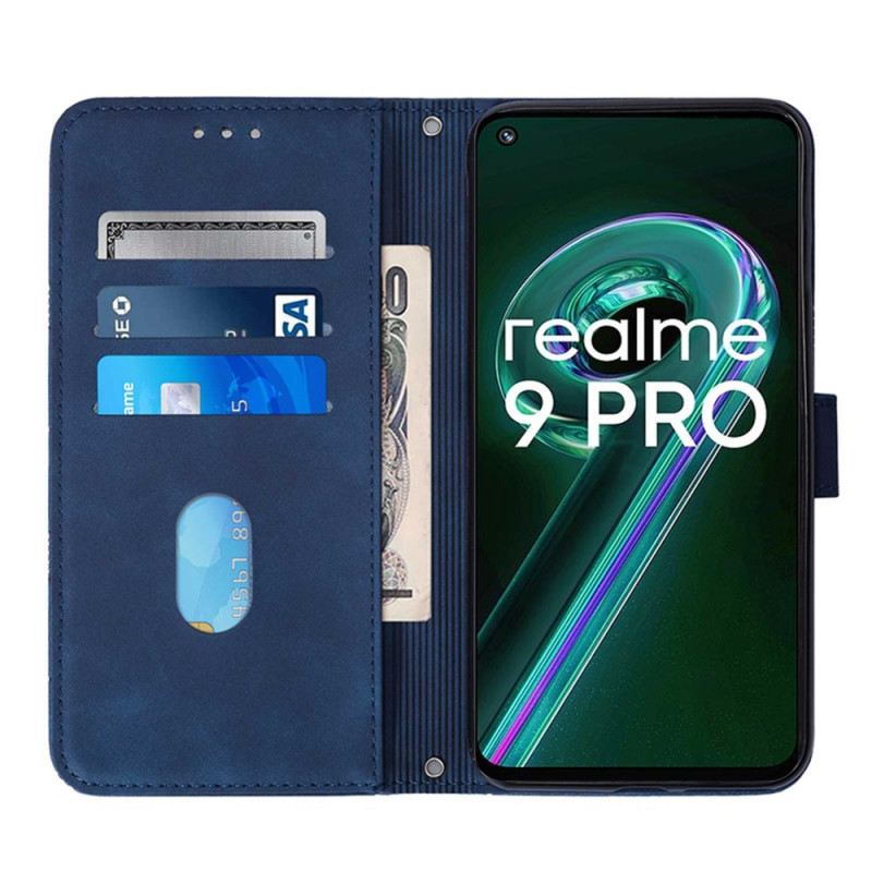 Futrola Realme 9 Pro 5G Efekt Piramidalne Kože