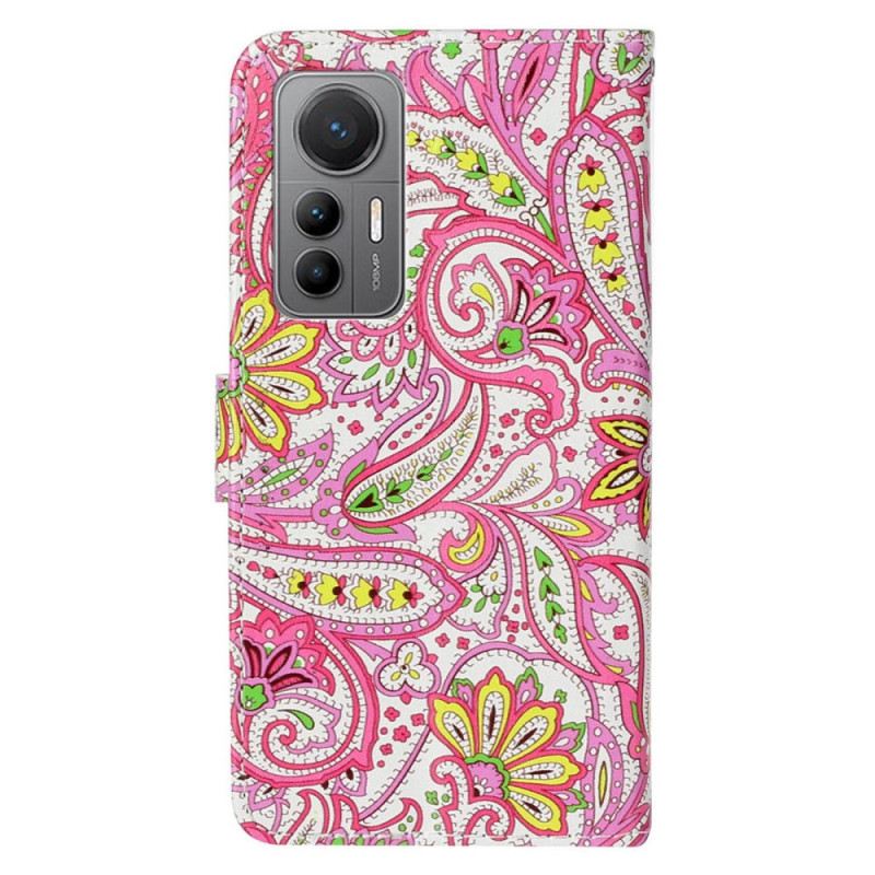 Futrola Xiaomi 12 Lite Paisley Uzorak S Remenčićima