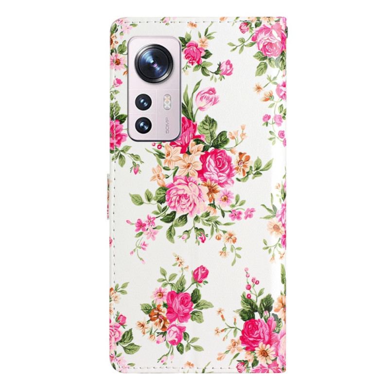 Futrola Xiaomi 12 Lite Remen Liberty Flowers