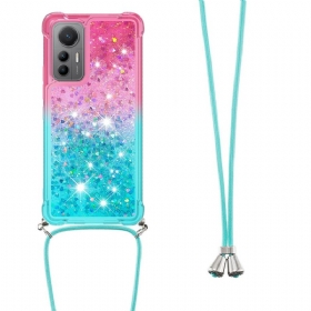 Maskica Xiaomi 12 Lite Glitter Silikonski Kabel