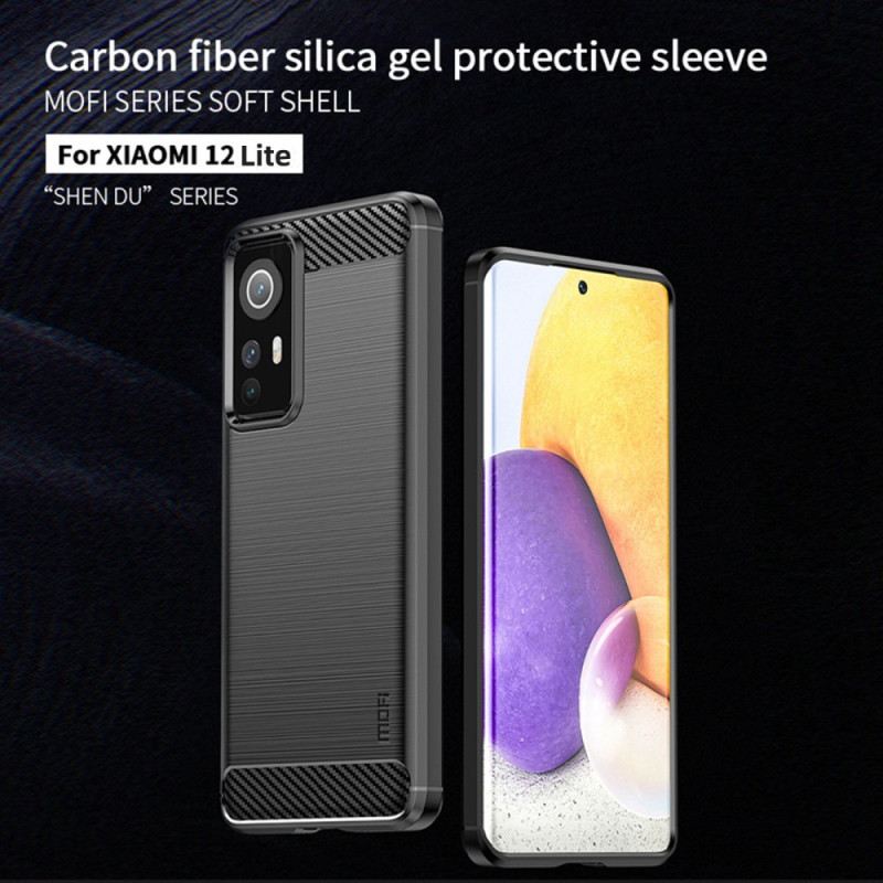 Maskica Xiaomi 12 Lite Mofi Brušena Karbonska Vlakna