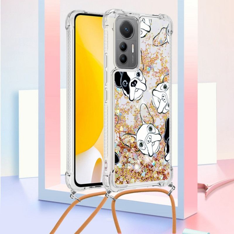 Maskica Xiaomi 12 Lite Psi Sa Šljokicama