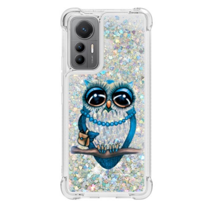 Maskica Xiaomi 12 Lite Šljokice Miss Owl