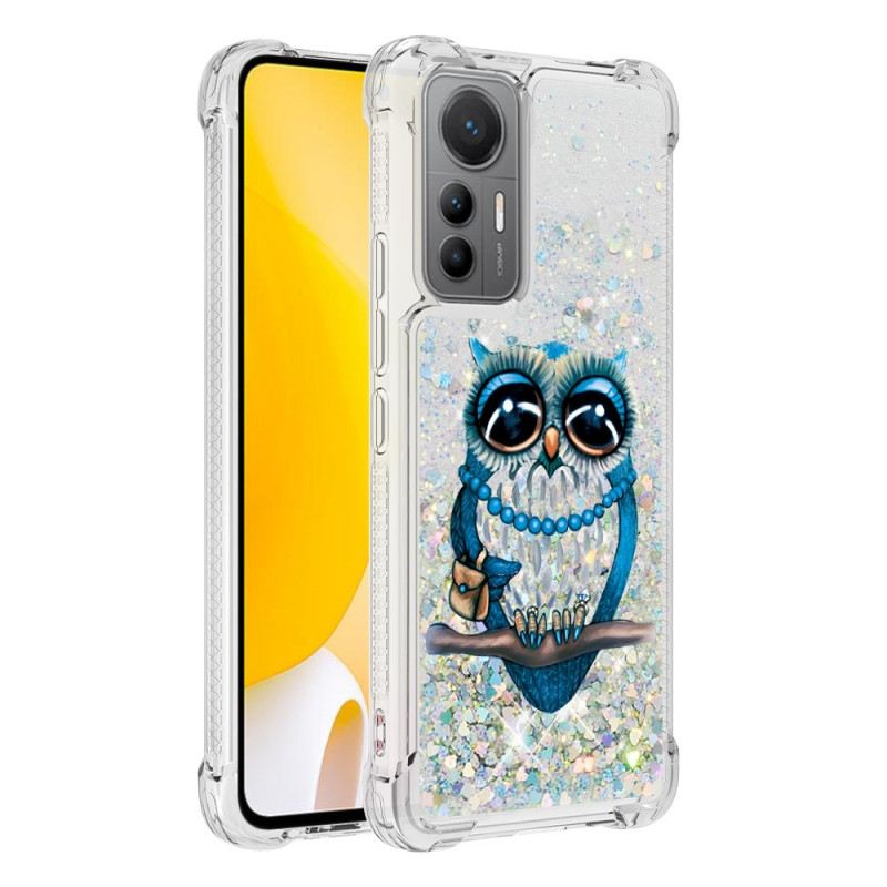 Maskica Xiaomi 12 Lite Šljokice Miss Owl