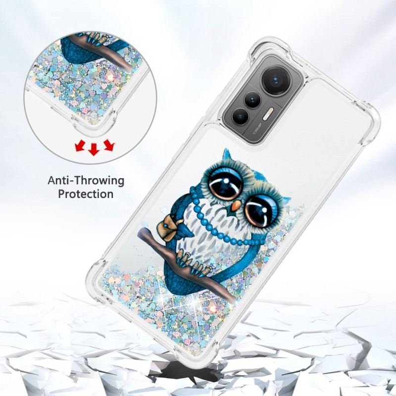 Maskica Xiaomi 12 Lite Šljokice Miss Owl