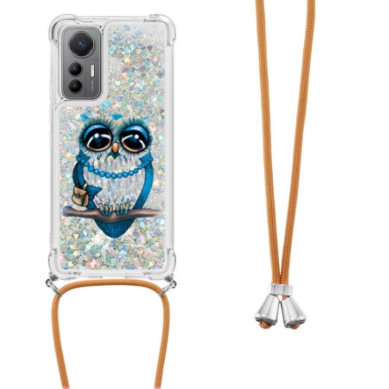 Maskica Xiaomi 12 Lite Šljokice Mrs. Owl