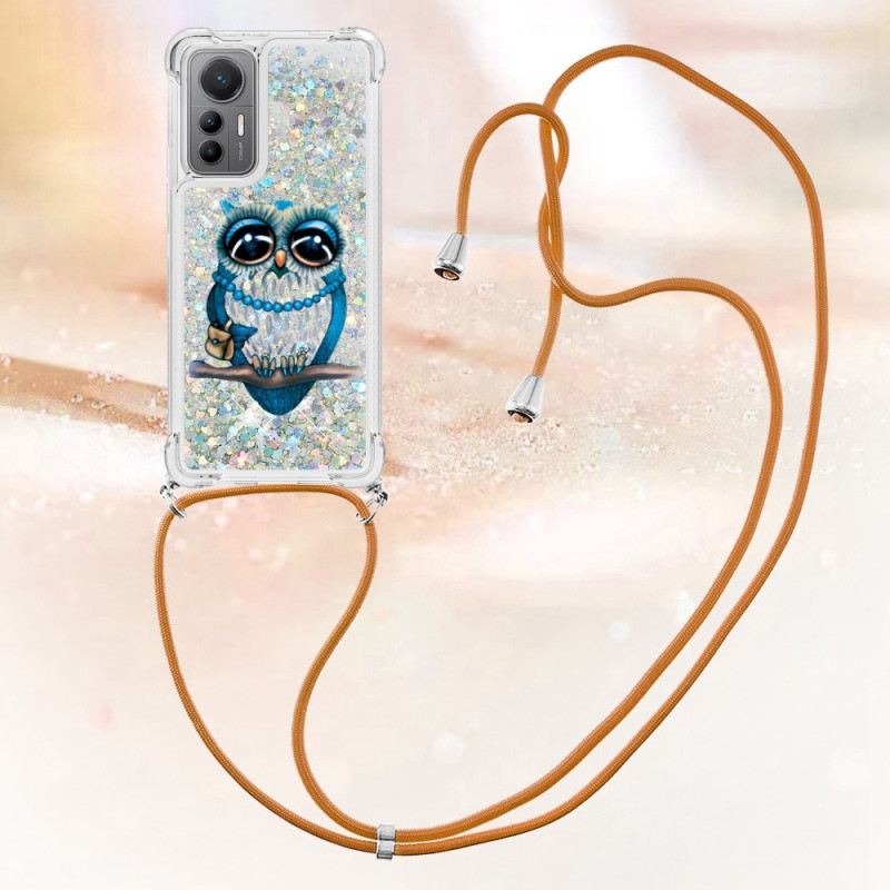 Maskica Xiaomi 12 Lite Šljokice Mrs. Owl