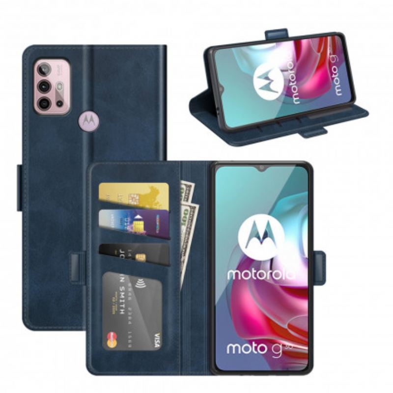 Flip Futrola Moto G30 / G10 Kožna Futrola Dupli Poklopac