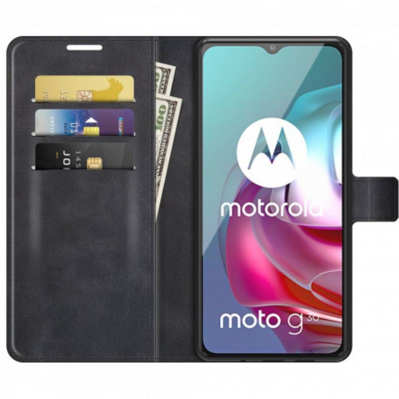 Kožna Futrola Moto G30 / G10 Magnetna Kopča