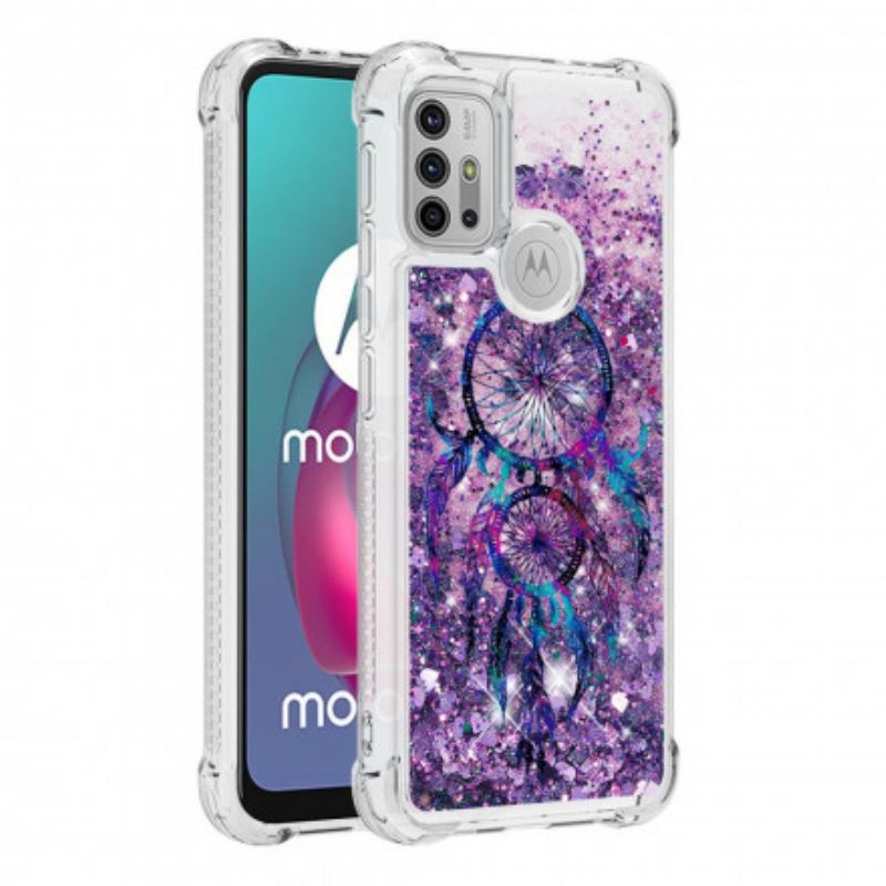 Maskica Moto G30 / G10 Svjetlucavi Hvatač Snova