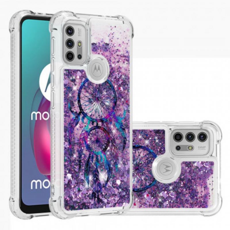 Maskica Moto G30 / G10 Svjetlucavi Hvatač Snova