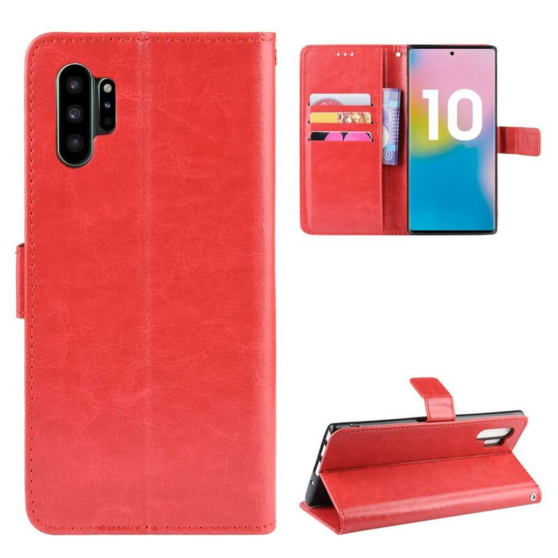 Flip Futrola Samsung Galaxy Note 10 Plus Upadljiva Umjetna Koža