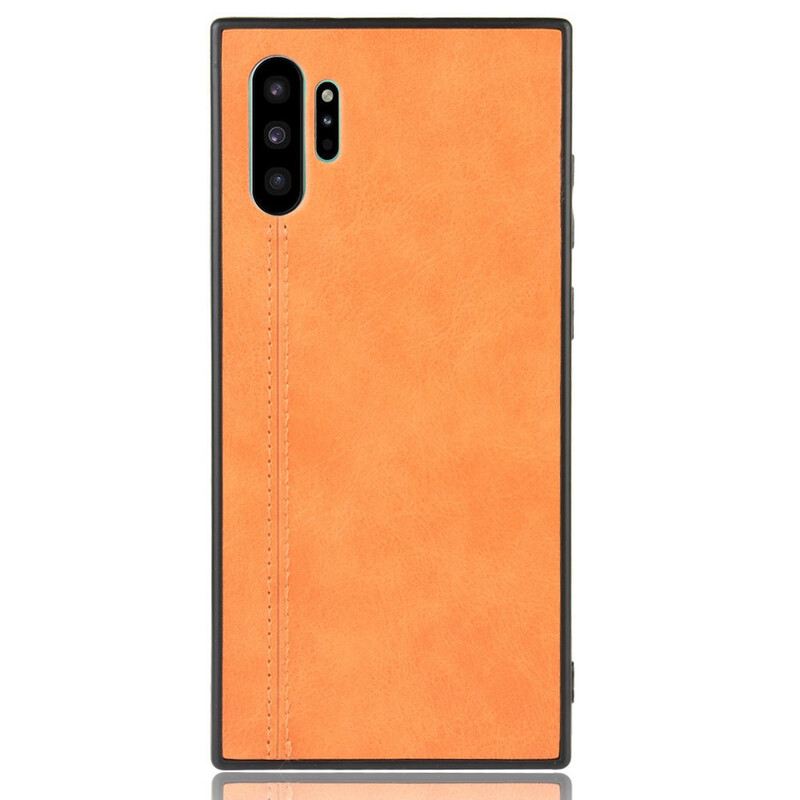 Maskica Samsung Galaxy Note 10 Plus Stilsko Šivanje Kože