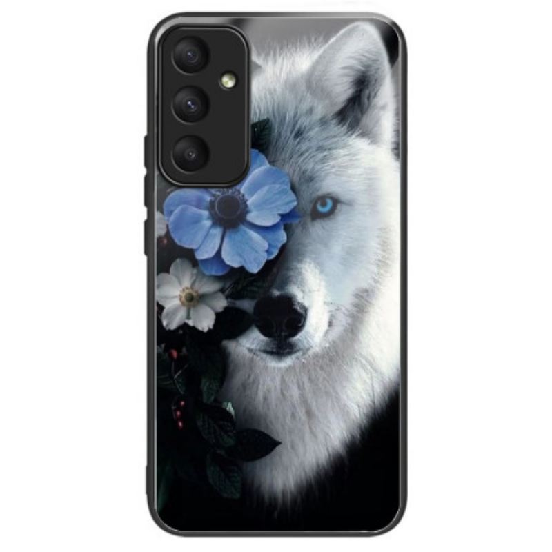 Maskica Samsung Galaxy A55 5g Kaljeno Staklo Wolf Floral