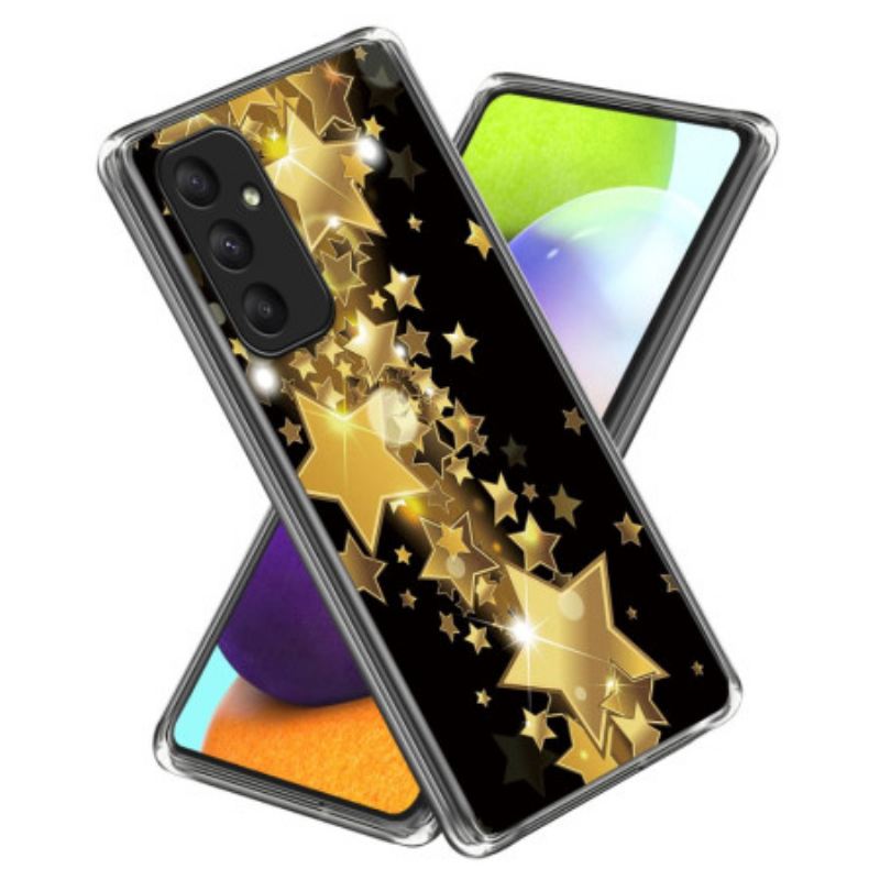 Maskica Samsung Galaxy A55 5g Zlatne Zvijezde