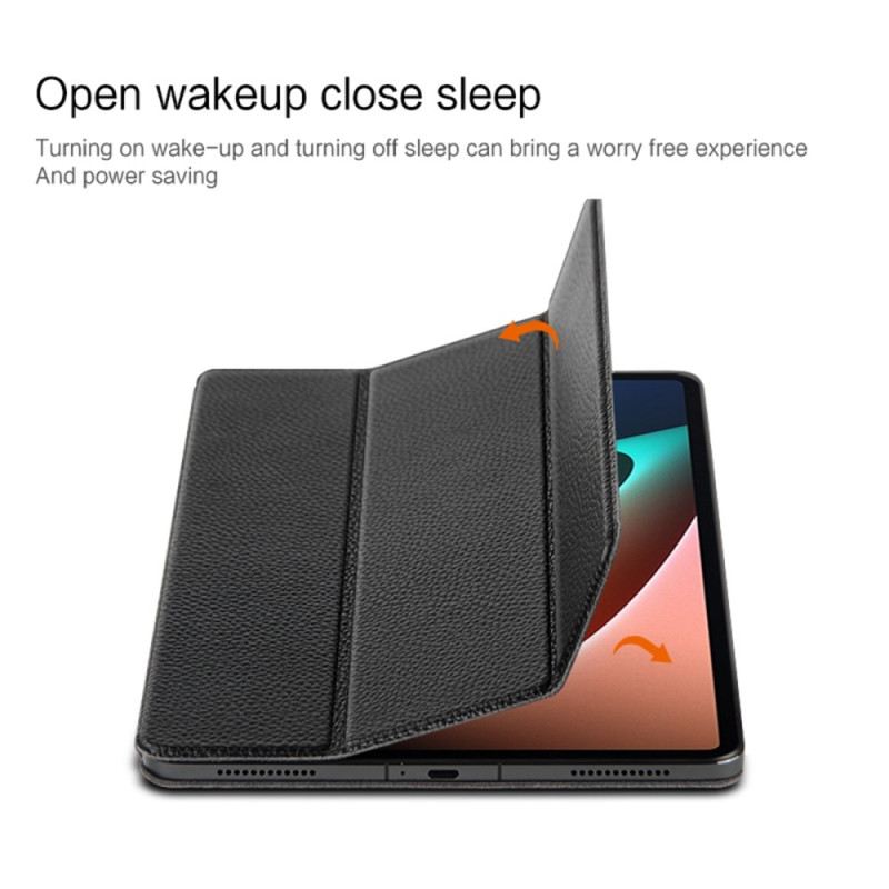 Kožna Futrola Xiaomi Pad 5 Wake Od Prave Kože