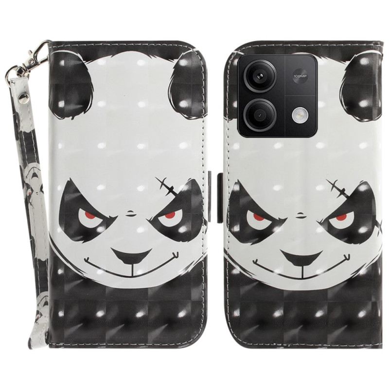 Flip Futrola Xiaomi Redmi Note 13 5g Ljuta Panda S Remenom