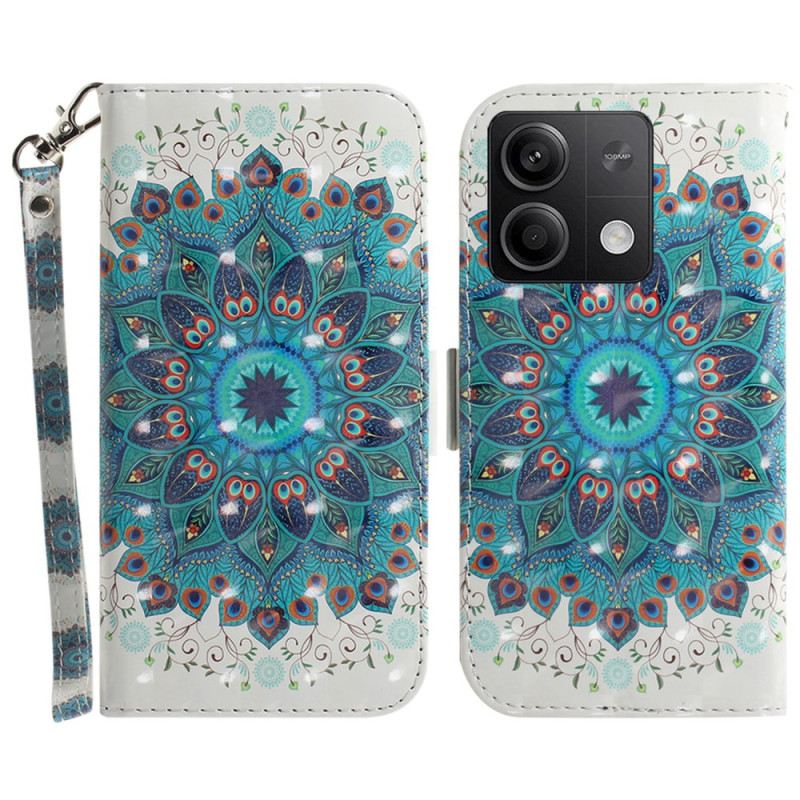 Flip Futrola Xiaomi Redmi Note 13 5g Zelena Mandala S Remenom