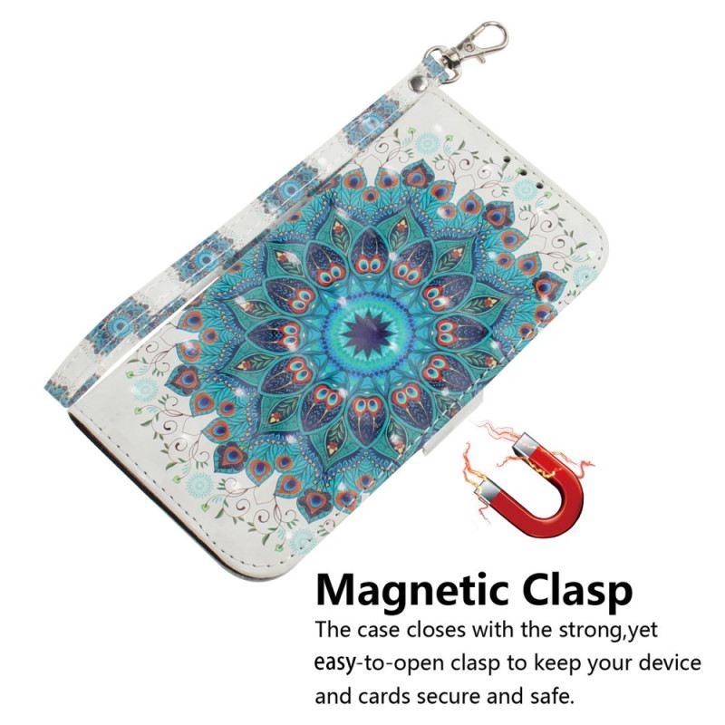 Flip Futrola Xiaomi Redmi Note 13 5g Zelena Mandala S Remenom